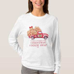 Red Truck Kerstkoekje Swap T-shirt