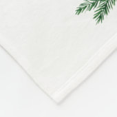  Red Truck-kersttas Fleece Deken (Hoek)