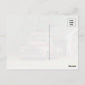 Red Truck - Langste reis - Quote Briefkaart (Achterkant)