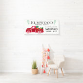 Red Truck | Marktsignalen voor landbouwers Spandoek (Insitu)