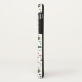  Red Truck Merry-kerstpatroon Case-Mate iPhone Case (Achterkant/links)