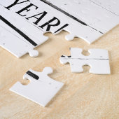  Red Truck met kerstboomnaam Legpuzzel (Zijkant)