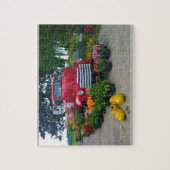 Red Truck met Tulips, Oregon Legpuzzel (Verticaal)