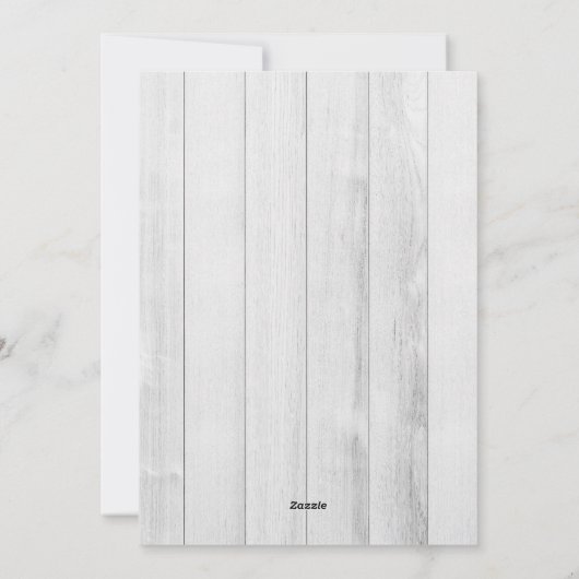 Red  Truck — persoonlijke kerstkaart (Achterkant)