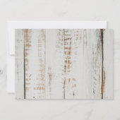 Red Truck Pine Trees Snowflakes Hood Kerstmis Kaart (Achterkant)