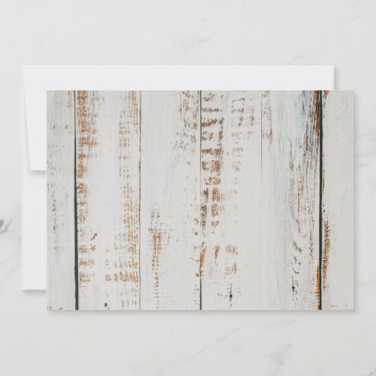 Red Truck Pine Trees Snowflakes Hood Kerstmis Kaart (Achterkant)