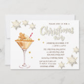 Red Truck Pine Trees Snowflakes Hood Kerstmis Kaart (Voorkant)