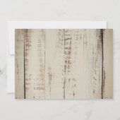 Red Truck Pine Trees Snowflakes Hood Kerstmis Kaart (Achterkant)