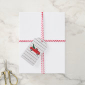 Red Truck Shiplap Rustic Gift Labels Cadeaulabel (Met Touw)