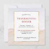  Red Truck Sunflower Thanksgiving Kaart (Achterkant)