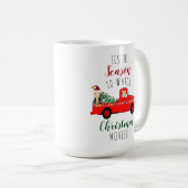 Red Truck & The Season to watch Kerstfilms Koffiemok (Voorkant rechts)