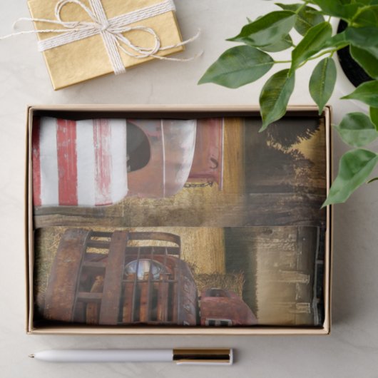  Red Truck Tissuepapier (Geschenk)