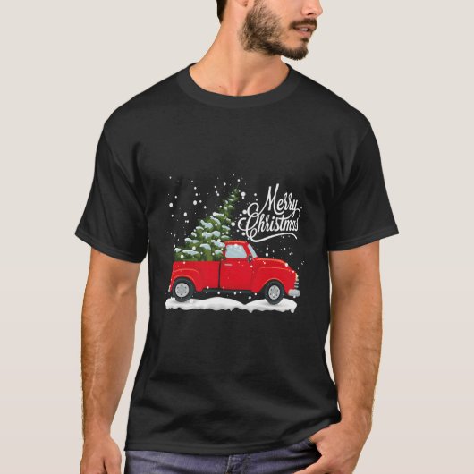 Red Truck Tree T-shirt (Voorkant)