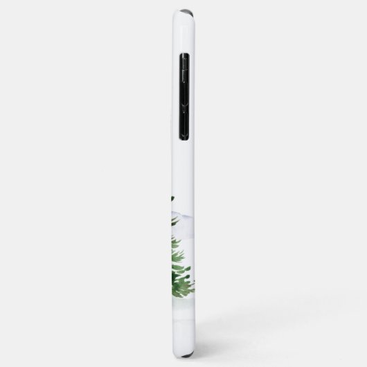 Red Truck van Barn-kerstboom Case-Mate iPhone Case (Achterkant/links)