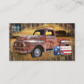  Red Truck Visitekaartje (Voorkant)