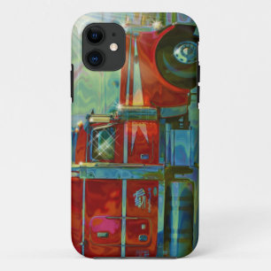 Red Truck Vrachtwagen Driver's iPhone 5 Hoesje