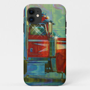 Red Truck Vrachtwagen Driver's iPhone 5 Hoesje