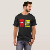 Red Truck Yellow Truck T-shirt (Voorkant volledig)