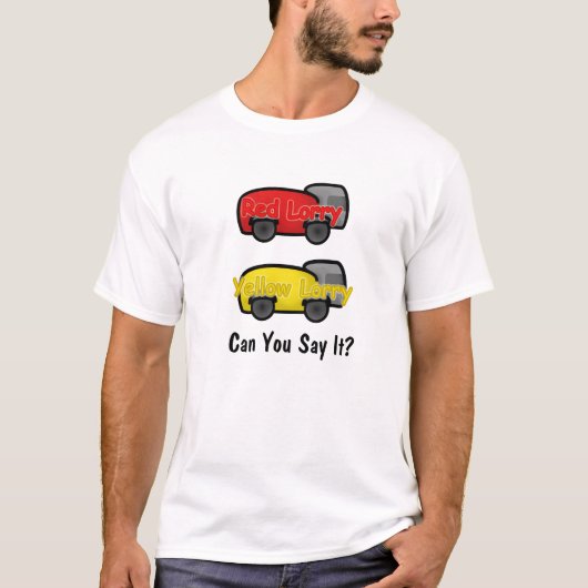 Red Truck Yellow Truck T-shirt (Voorkant)
