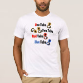 Red Tuba Blue Tuba T-shirt (Voorkant)