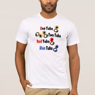 Red Tuba Blue Tuba T-shirt