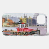 Red Tug voorbijgaand St. Pauls 1996 Case-Mate iPhone Case (Achterkant (horizontaal))