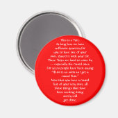 Red TUIT Magneet (Voorkant / Achterkant)