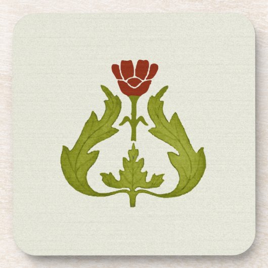 Red Tulip Bier Onderzetter (Voorkant)