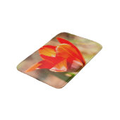 Red Tulip Blossom Badmat (Gekanteld)