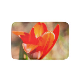 Red Tulip Blossom Badmat