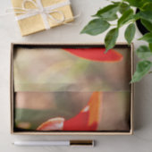 Red Tulip Blossom Tissuepapier (Geschenk)