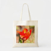 Red Tulip Blossom Tote Bag (Voorkant)