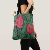 Red Tulip Canvas tas (Dichtbij)