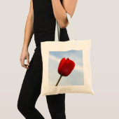 Red Tulip Canvas tas (Voorkant (product))