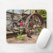 Red Tulip en Old Wagon Muismat (Met muis)