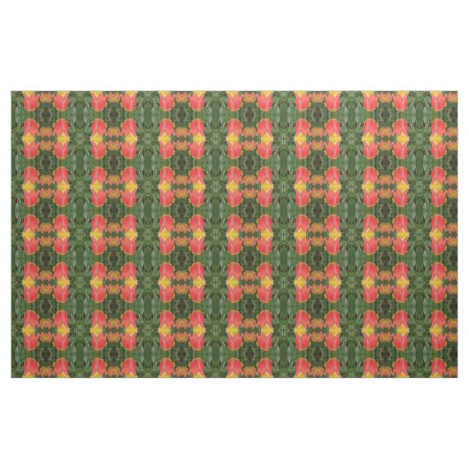 Red Tulip Fabric Stof (Yard (91,4 cm))