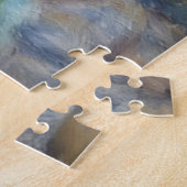 Red Tulip Flower Art Puzzel (Zijkant)