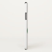 Red tulip flower design aangepast iPhone X hoesje (Achterkant / rechts)