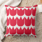 Red Tulip Garden Kussen (Deken)