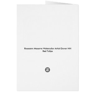 Red Tulip Kaart