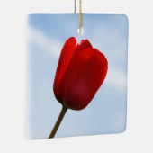 Red Tulip Ornament (Rechts)