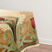  Red Tulip-patroon in Mission Style Tafelkleed (Voorbeeld)