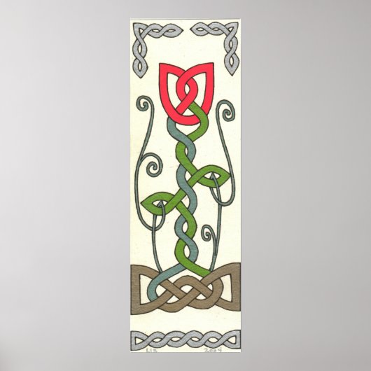 Red Tulip print (Voorkant)