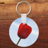 Red Tulip Sleutelhanger (Voorkant)