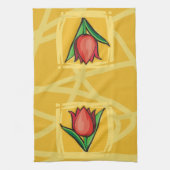 Red Tulip Theedoek (Verticaal)