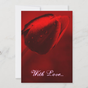 Red Tulip uitnodiging