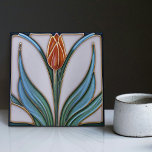 Red Tulip Wall Decor Art Deco Tegeltje<br><div class="desc">Welkom bij CreaTile! Hier vind je handgemaakte tegel design die ik persoonlijk heb gemaakt en keramische en porseleinen klei-tegels, of ze nu gekleurd of natuurlijk zijn. Ik ontwerp graag tegel en keramische producten, in de hoop je een manier te geven om je thuis om te vormen tot iets waar je...</div>