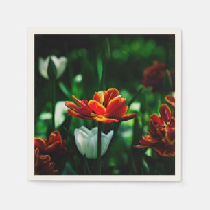 Red Tulip - Zijne Majesteit de Koning Servetten