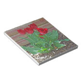 Red Tulips Art Notitieblok (Schuin)