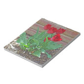 Red Tulips Art Notitieblok (Linkerzijde)